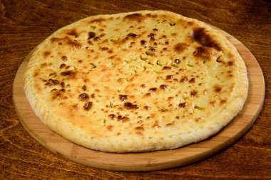 etli dolma kapalı pasta fırında pişmiş