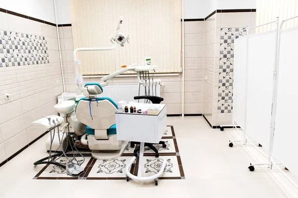 Interior of dental office with equipment. Dental clinic