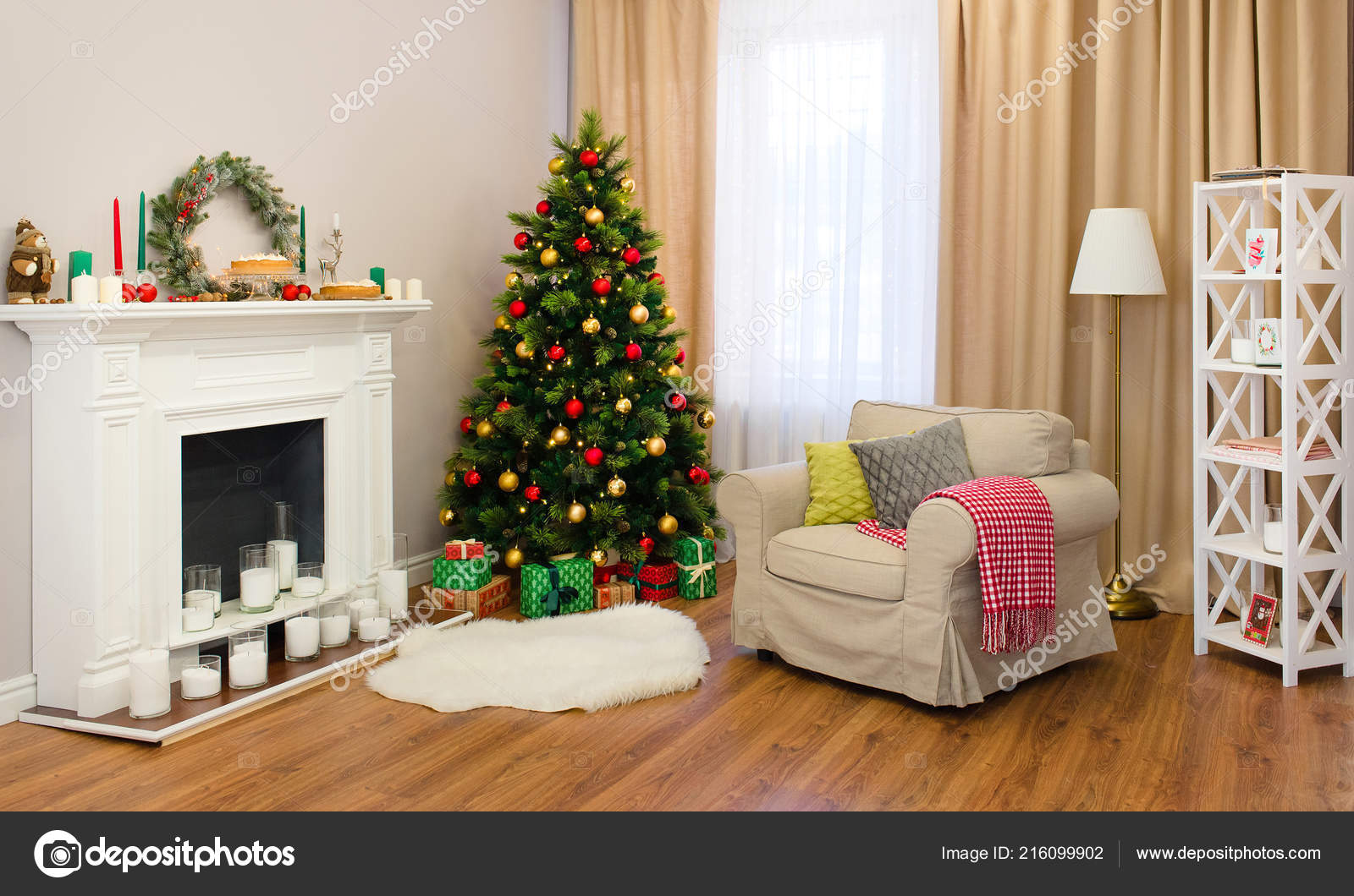 Christmas tree for corner deals