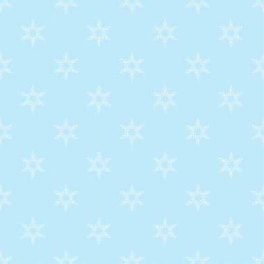 Kar taneleriyle vektör pürüzsüz desen.