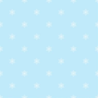 Kar taneleriyle vektör pürüzsüz desen.