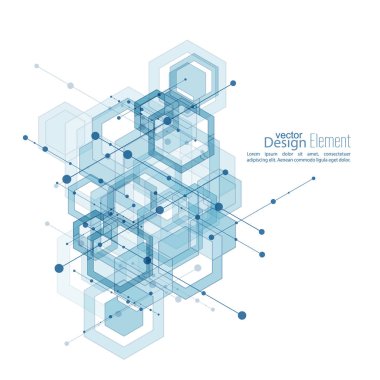 Sanal soyut arkaplan