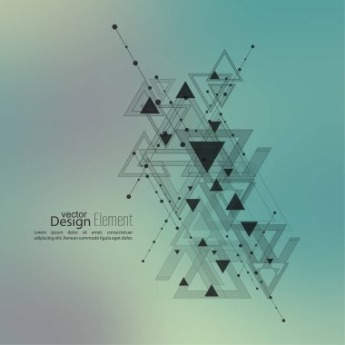 Soyut vektör arkaplanı