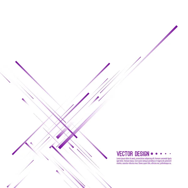 Vector Résumé Arrière-plan avec lignes . — Image vectorielle