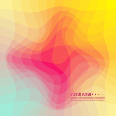 Bozuk dalga renkli doku.