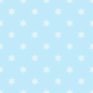 Kar taneleriyle vektör pürüzsüz desen.