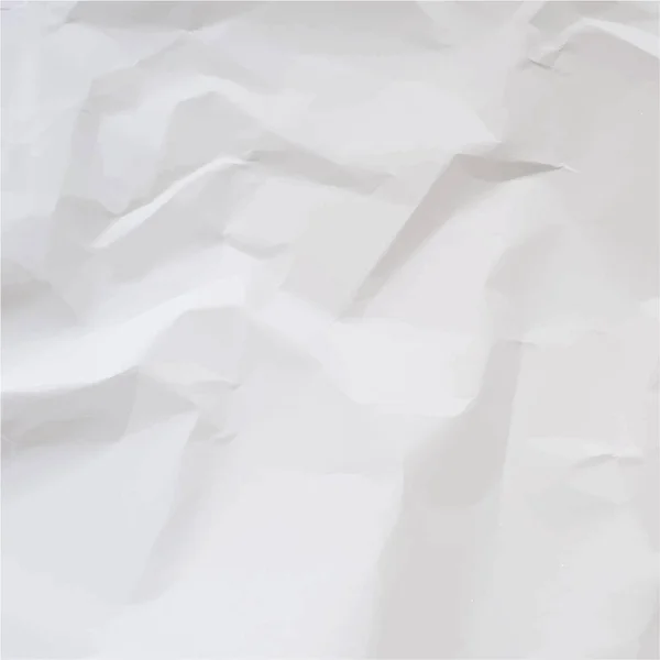 Vector texture of crumpled paper. — Stock Vector