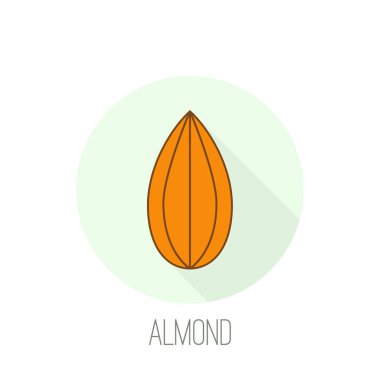 Badem simgesi somun.