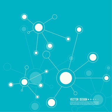 Sanal soyut arkaplan.