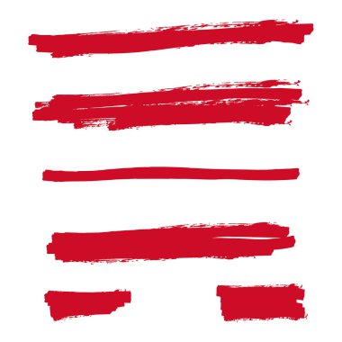 Kırmızı Fosforlu kalem marker