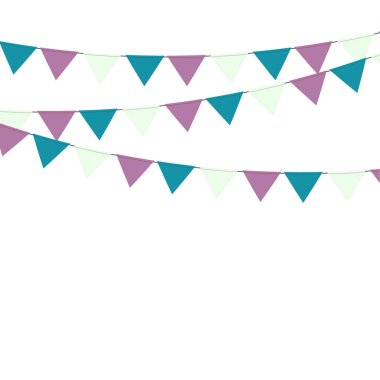 Çok renkli parlak kirazkuşları çelenk.