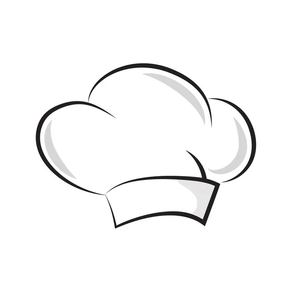 Vector Chef Sombrero . — Archivo Imágenes Vectoriales