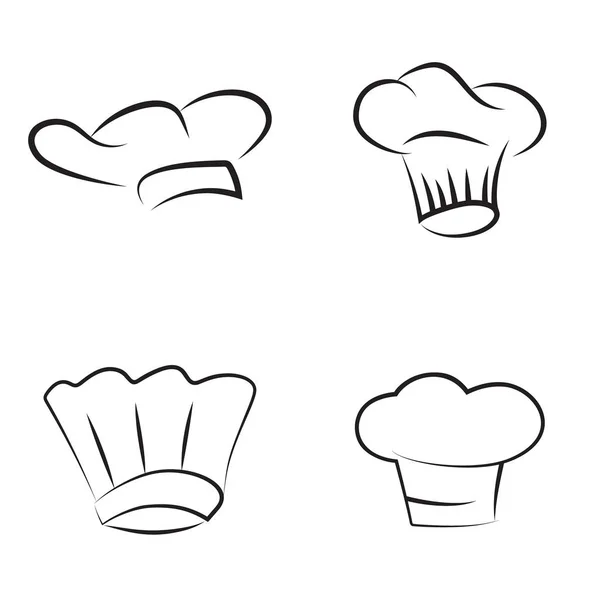 Vector chef  hat. — Stock Vector