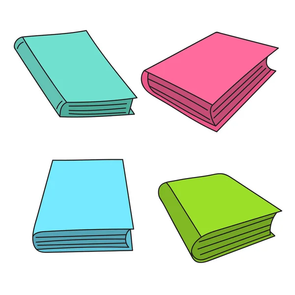 Set of vector sketch books. — Stock Vector