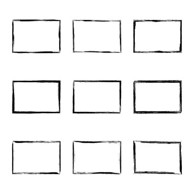 Elle çizilmiş dikdörtgen çerçeveyi ayarlama.