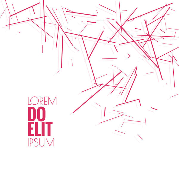 Abstract background with lines.