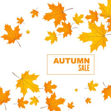 Soyut sonbahar arkaplanı