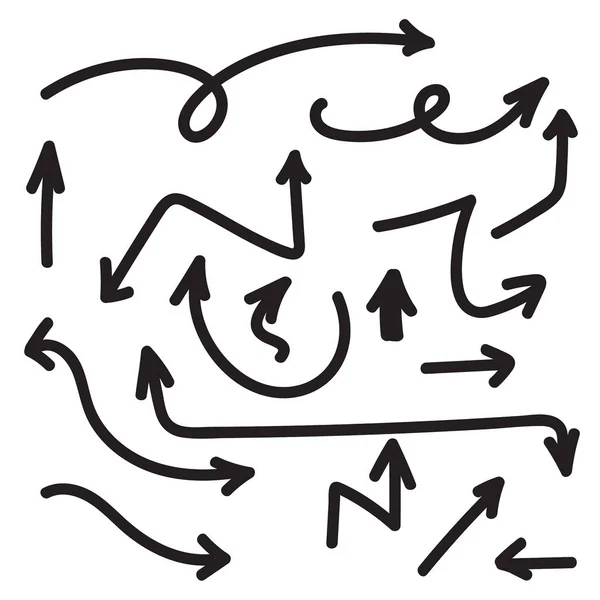 Набір векторних стрілок — стоковий вектор
