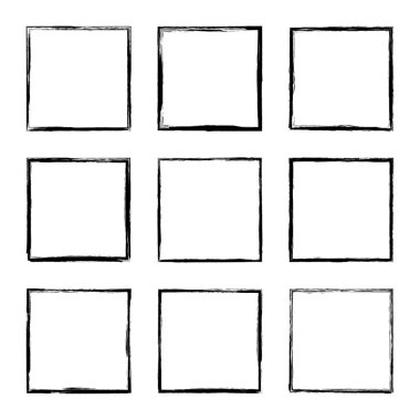 Elle çizilmiş dikdörtgen çerçeveyi ayarlama.