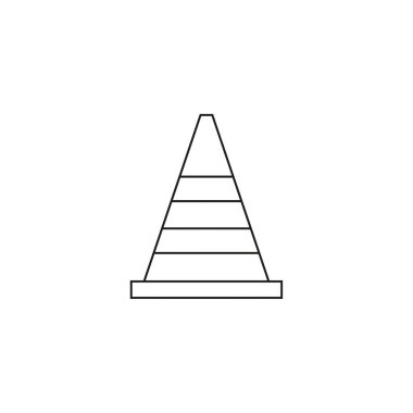 İnşaat trafik koni