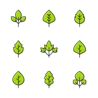 Basit yaprak simgeleri ayarlama