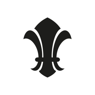 Fleur de lis heraldik simgesi.