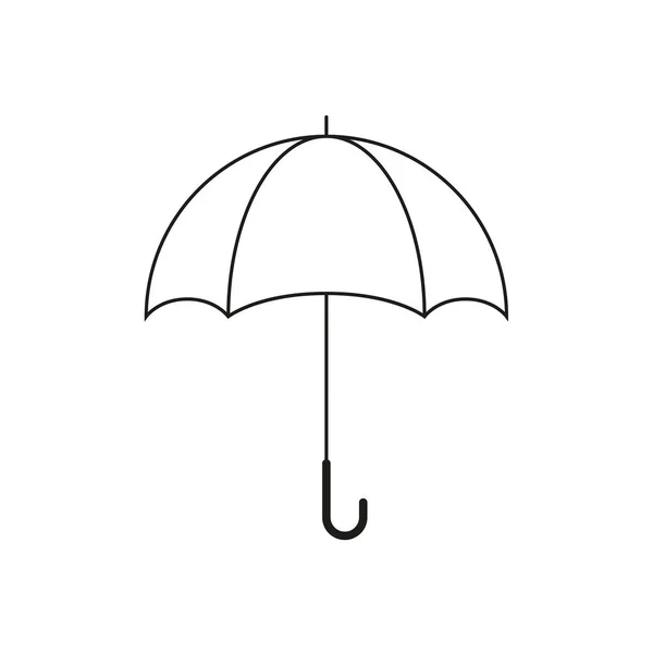 Vector umbrella icon. — Stock Vector