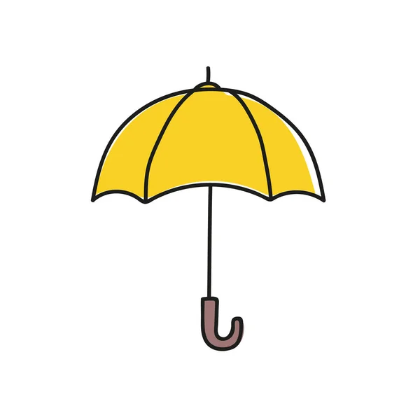 Vector umbrella icon. — Stock Vector