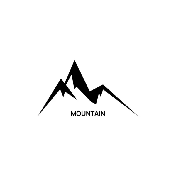 Icono vectorial de montaña — Vector de stock