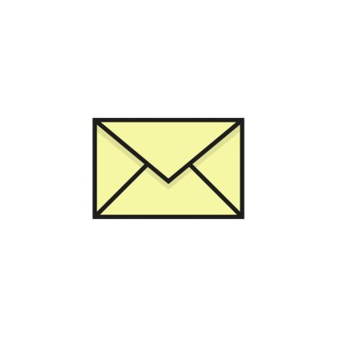 Vektör zarfı simgesi