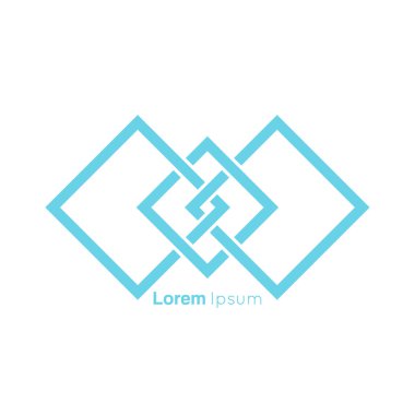 Soyut vektör tasarımı.