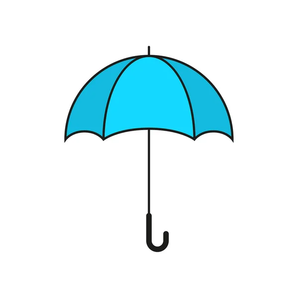 Vector umbrella icon. — Stock Vector