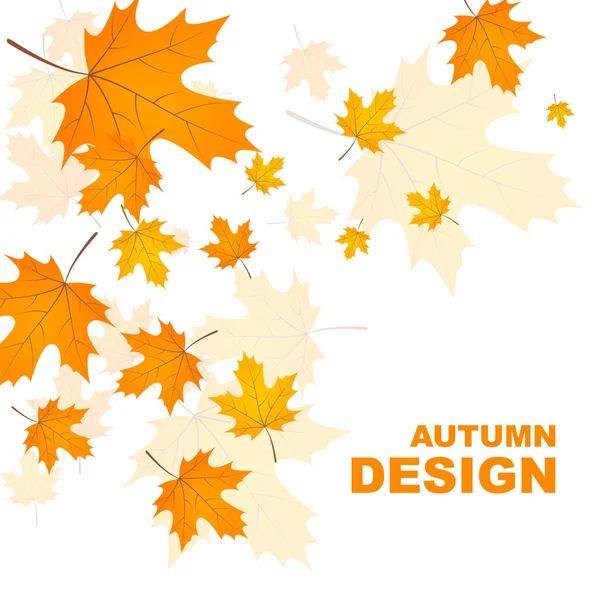 Abstract autumn background. — Stock Vector
