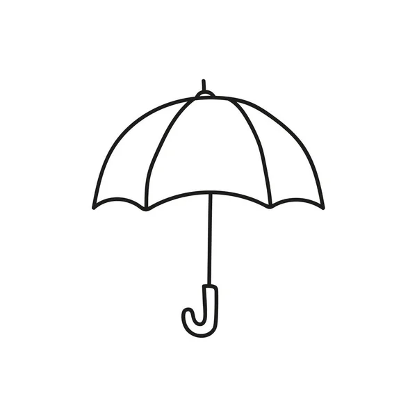 Vector umbrella icon. — Stock Vector