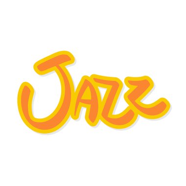 Vektör el yazısı kelimesi