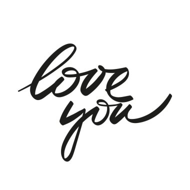 Vektör el yazısı kelimeleri