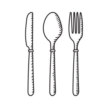 Çatal bıçak, çatal ve kaşık