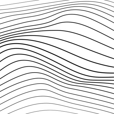 Bozulmuş dalga monokrom dokusu.