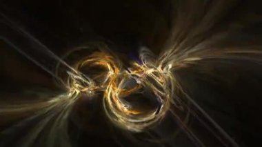 Soyut hareket arka plan, enerji dalgaları ve yıldırım sorunsuz döngü mümkün.