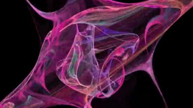 Soyut hareket arka plan, enerji dalgaları ve yıldırım sorunsuz döngü mümkün.