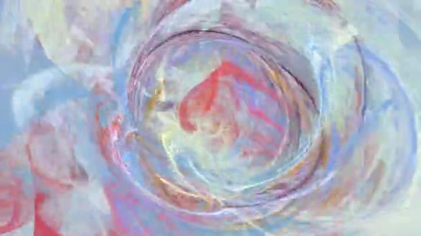 Fond abstrait de mouvement avec canal alpha, boucle 