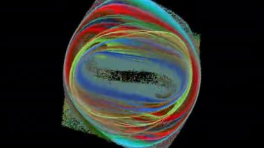 Alfa kanalı, loopable ile soyut hareketli arka plan