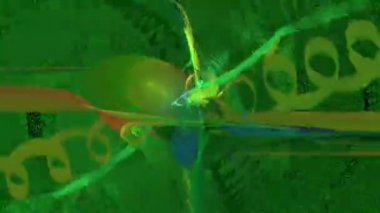 Alfa kanalı, loopable ile soyut hareketli arka plan