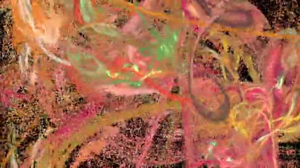 Fond abstrait de mouvement avec canal alpha, boucle 