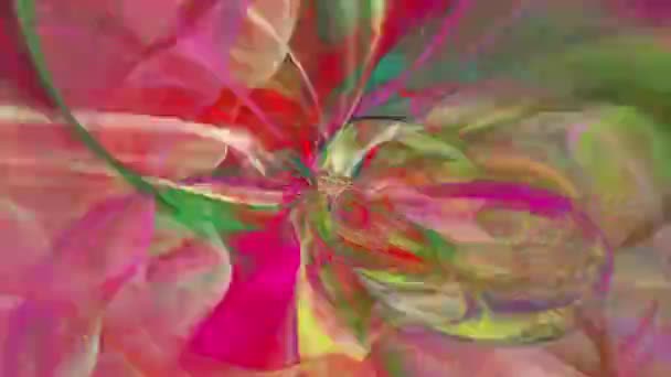 Fond abstrait de mouvement avec canal alpha, boucle 