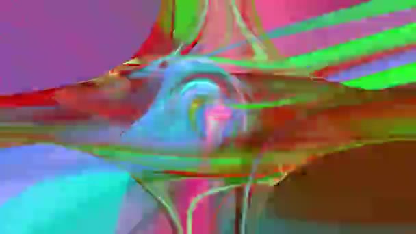 Fond abstrait de mouvement avec canal alpha, boucle 