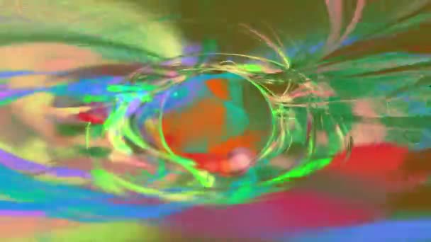 Fond abstrait de mouvement avec canal alpha, boucle 