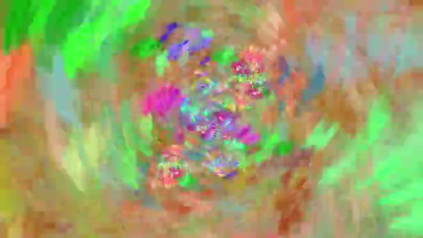 Fond abstrait de mouvement avec canal alpha, boucle 