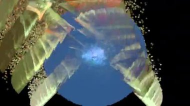 Alfa kanalı, loopable ile soyut hareketli arka plan