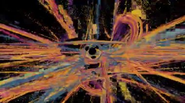 Alfa kanalı, loopable ile soyut hareketli arka plan